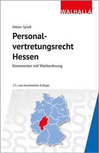 Abbildung von: Personalvertretungsrecht Hessen - Walhalla