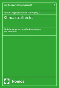 Enlarge image Cover: Klimastrafrecht - Nomos