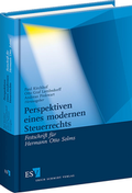Cover: Perspektiven eines modernen Steuerrechts - Erich Schmidt Verlag