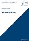 Cover: Vergaberecht (SL 17) - KSV Medien