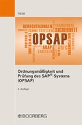 Cover: Ordnungsm&auml;&szlig;igkeit und Pr&uuml;fung des SAP-Systems (OPSAP) - Boorberg