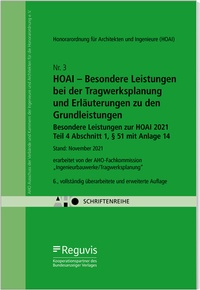 Abbildung von: HOAI - Besondere Leistungen bei der Tragwerksplanung und Erläuterungen zu den Grundleistungen Onlineversion - Reguvis Fachmedien