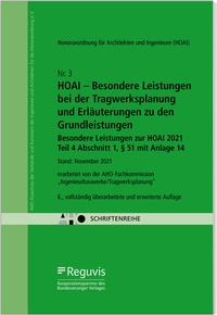 Abbildung von: HOAI - Besondere Leistungen bei der Tragwerksplanung und Erläuterungen zu den Grundleistungen Onlineversion - Reguvis Fachmedien