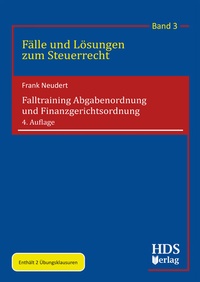 Abbildung von: Falltraining Abgabenordnung und Finanzgerichtsordnung - HDS