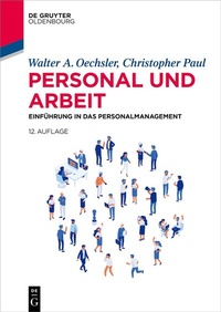 Enlarge image Cover: Personal und Arbeit - De Gruyter