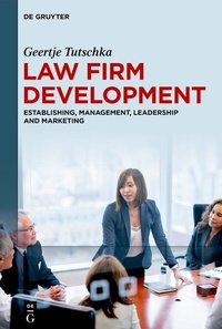 Enlarge image Cover: Law Firm Development - De Gruyter