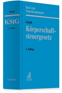 Abbildung von: Körperschaftsteuergesetz: KStG - C.H.BECK