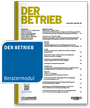 Cover: DER BETRIEB - Fachmedien Otto Schmidt