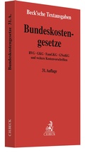 Abbildung von: Bundeskostengesetze - C.H.BECK