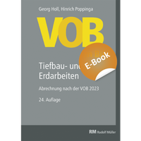 Abbildung von: VOB im Bild - Tiefbau- und Erdarbeiten - Rudolf Müller Verlag