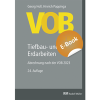 Bild vergrößern Bild: VOB im Bild - Tiefbau- und Erdarbeiten - Rudolf Müller Verlag