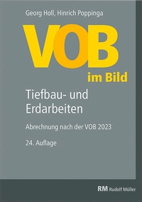 Abbildung von: VOB im Bild: Tiefbau- und Erdarbeiten - Rudolf Müller Verlag