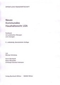 Cover: Neues Kommunales Haushaltsrecht LSA - Bernhardt, Horst
