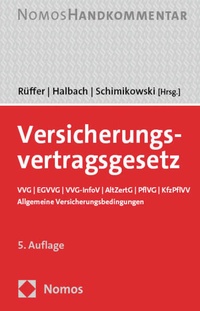 Abbildung von: Versicherungsvertragsgesetz - Nomos