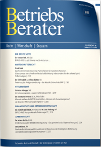 Bild: Betriebs-Berater: BB - Fachmedien Recht und Wirtschaft