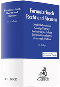 Cover: Formularbuch Recht und Steuern - C.H.BECK