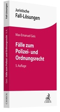 Cover: F&auml;lle zum Polizei- und Ordnungsrecht - C.H.BECK