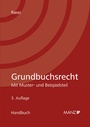 Cover: Grundbuchsrecht - Manz