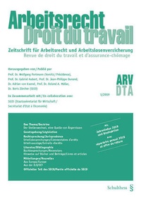 Abbildung von: Arbeitsrecht - ARV/DTA - Schulthess