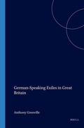 Cover: German-Speaking Exiles in Great Britain - Rodopi