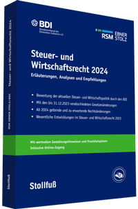 Abbildung von: Steuer- und Wirtschaftsrecht 2024 - Stollfuß