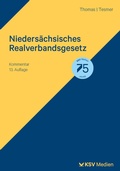 Cover: Nieders&auml;chsisches Realverbandsgesetz - KSV Medien