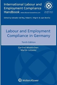 Abbildung von: Labour and Employment Compliance in Germany - Kluwer Law International