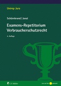 Cover: Examens-Repetitorium Verbraucherschutzrecht - C.F. M&uuml;ller