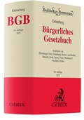 Cover: B&uuml;rgerliches Gesetzbuch: BGB Kommentar - C.H.BECK