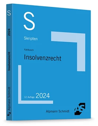 Abbildung von: Insolvenzrecht - Alpmann Schmidt