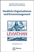 Cover: Staatliche Organisationen und Krisenmanagement - Nomos