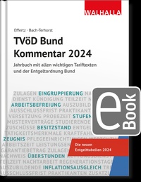 Bild vergrößern Bild: TVöD Bund Kommentar 2024 - Walhalla