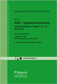 Abbildung von: HOAI - Ingenieurvermessung  - Reguvis Fachmedien