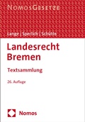 Cover: Landesrecht Bremen - Nomos