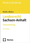 Cover: Landesrecht Sachsen-Anhalt - Nomos