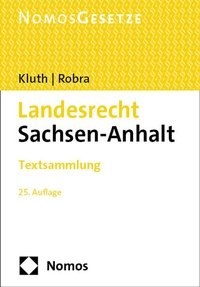 Abbildung von: Landesrecht Sachsen-Anhalt - Nomos