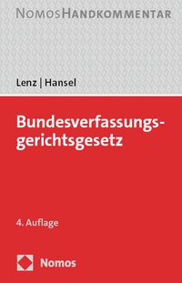 Abbildung von: Bundesverfassungsgerichtsgesetz - Nomos