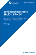Cover: Bundespolizeigesetz BPolG - BPolZV - KSV Medien
