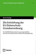 Abbildung von: Die Entstehung der EU-Datenschutz-Grundverordnung - Nomos