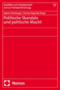 Abbildung von: Politische Skandale und politische Macht - Nomos