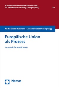 Abbildung von: Europäische Union als Prozess - Nomos