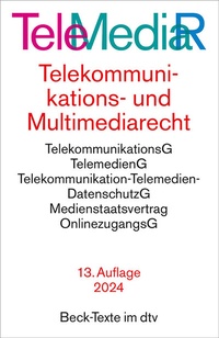 Enlarge image Cover: Telemediarecht: TeleMediaR - dtv