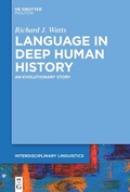 Cover: Language in Deep Human History - De Gruyter Mouton