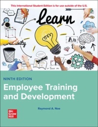 Enlarge image Cover: Employee Training & Development ISE - McGraw-Hill Education