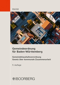 Abbildung von: Gemeindeordnung für Baden-Württemberg - Boorberg
