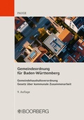 Cover: Gemeindeordnung f&uuml;r Baden-W&uuml;rttemberg - Boorberg