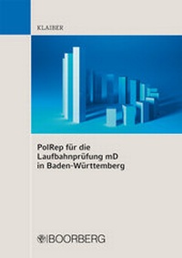 Abbildung von: PolRep für die Laufbahnprüfung mD in Baden-Württemberg - Boorberg
