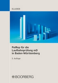 Abbildung von: PolRep für die Laufbahnprüfung mD in Baden-Württemberg - Boorberg