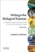 Cover: Writing in the Biological Sciences - Oxford University Press Inc