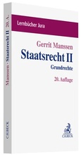 Abbildung von: Staatsrecht II - C.H.BECK